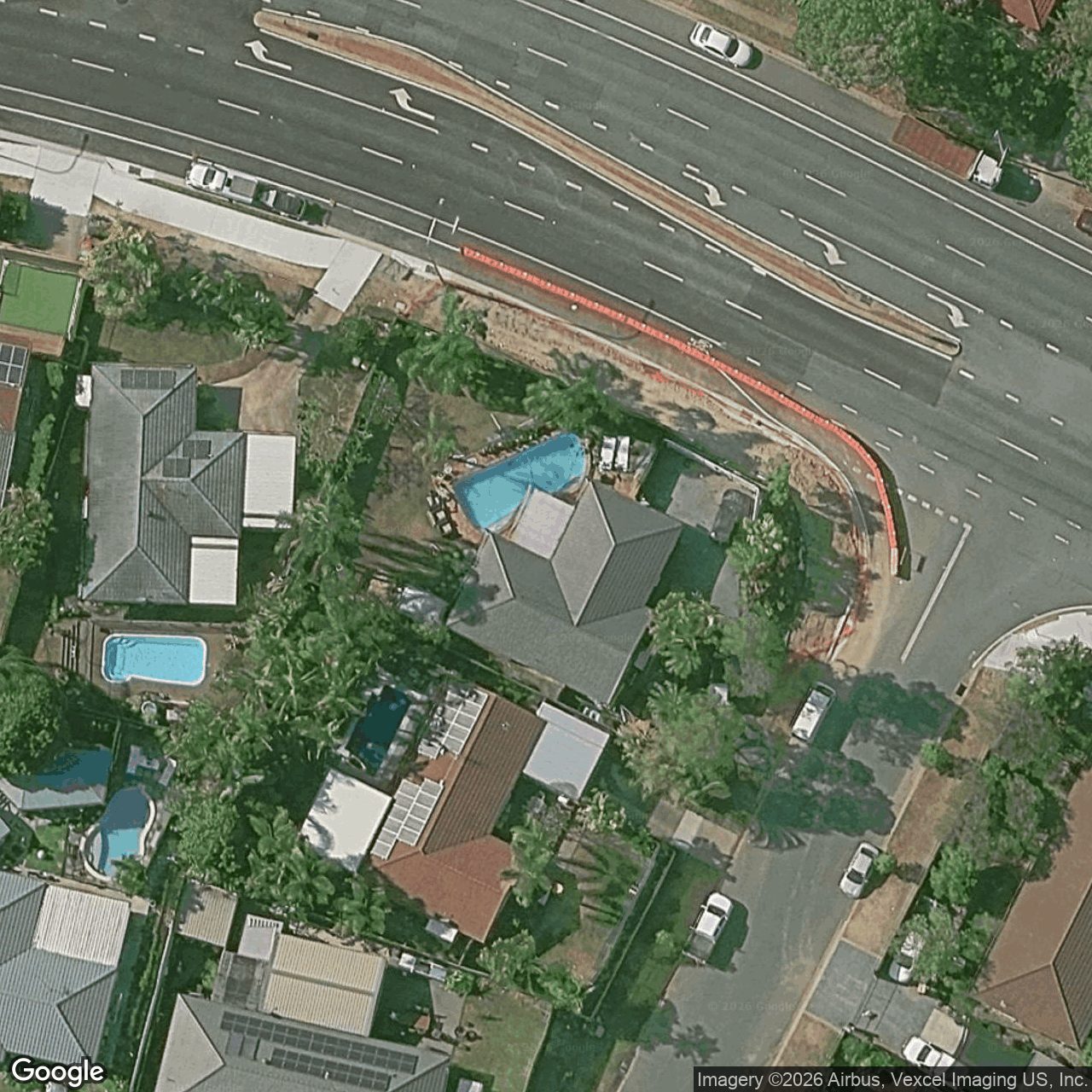 Aerial view of 50 Alexander Drive, Highland Park QLD 4211