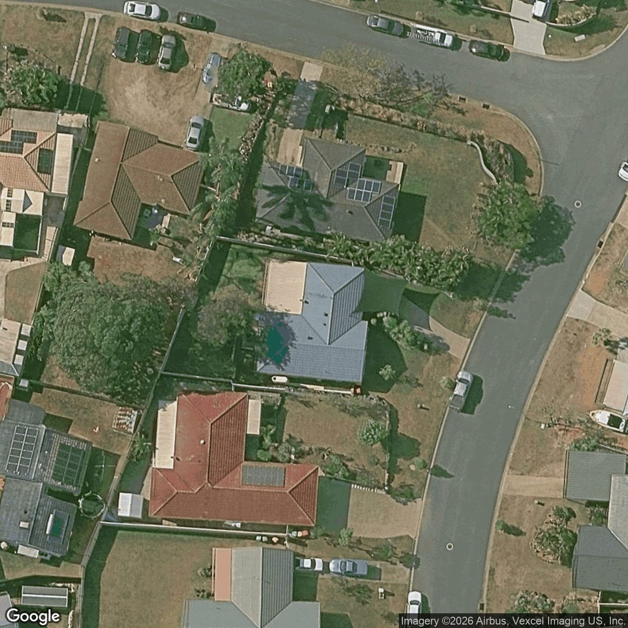 Aerial view of 9 Quigan Terrace, Highland Park QLD 4211