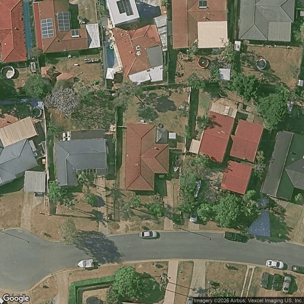 Aerial view of 9 Leesa Court, Highland Park QLD 4211