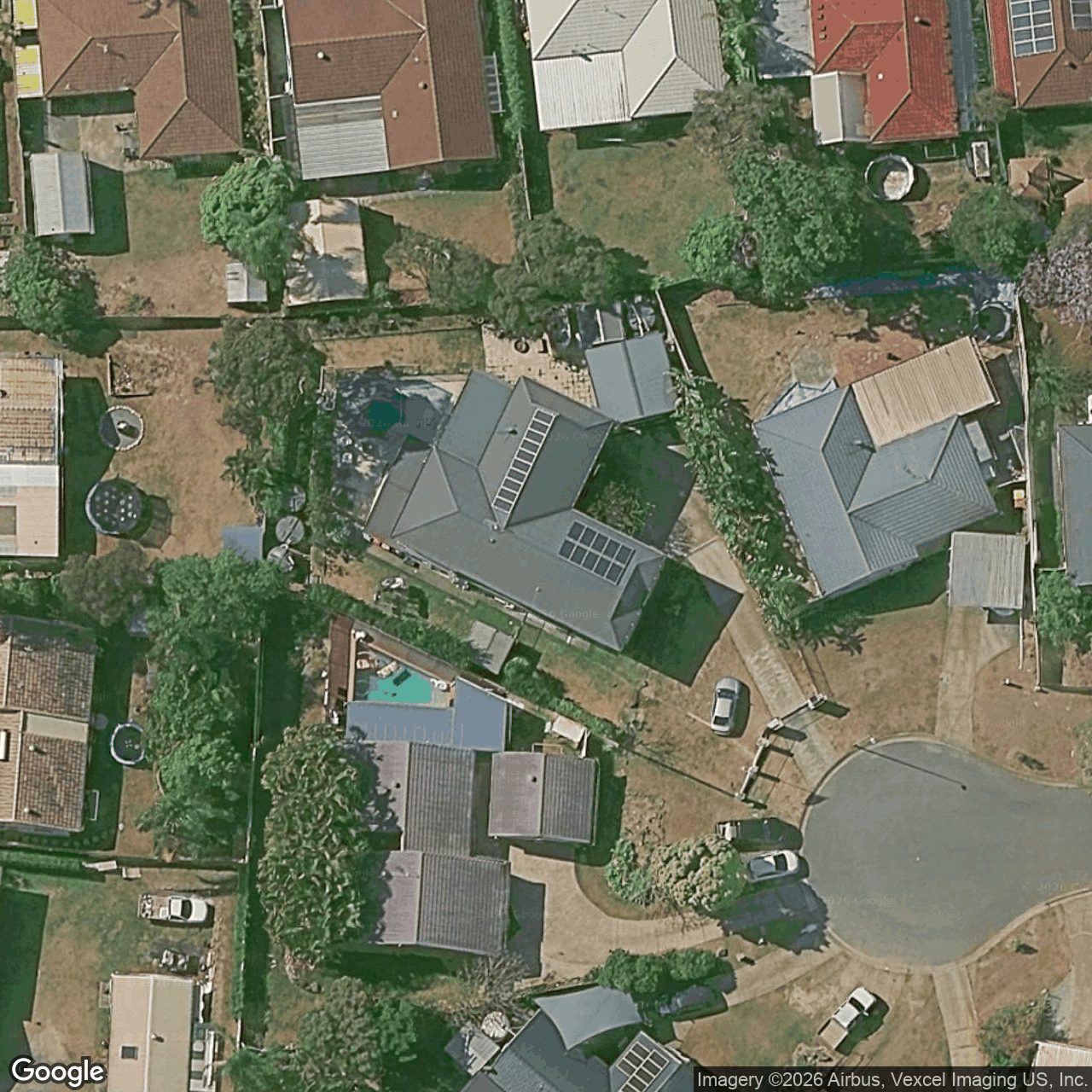 Aerial view of 15 Leesa Court, Highland Park QLD 4211