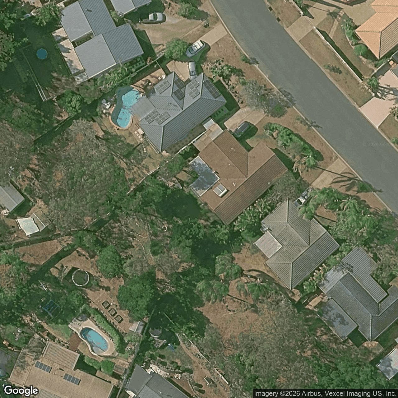 Aerial view of 25 Quigan Terrace, Highland Park QLD 4211