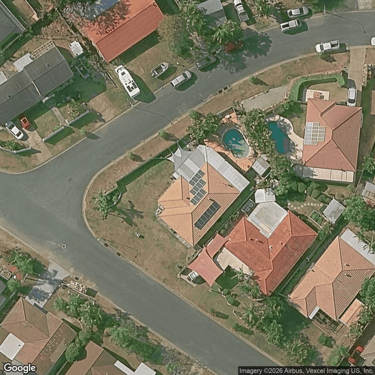 Aerial view of 34 Quigan Terrace, Highland Park QLD 4211