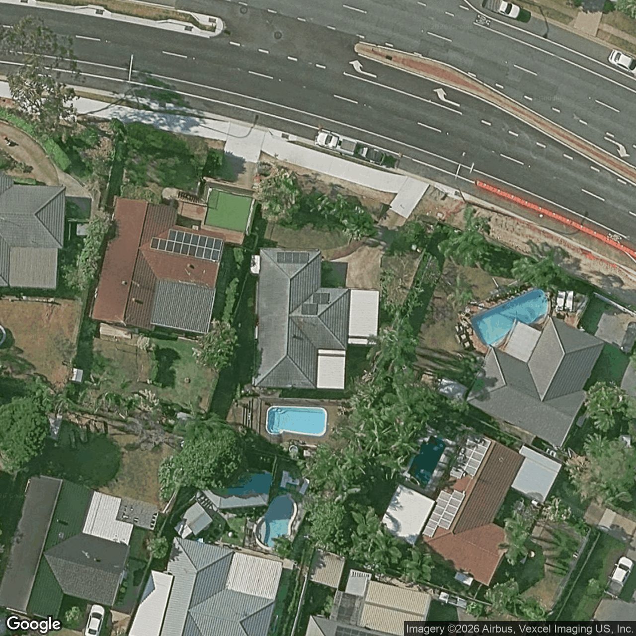 Aerial view of 52 Alexander Drive, Highland Park QLD 4211