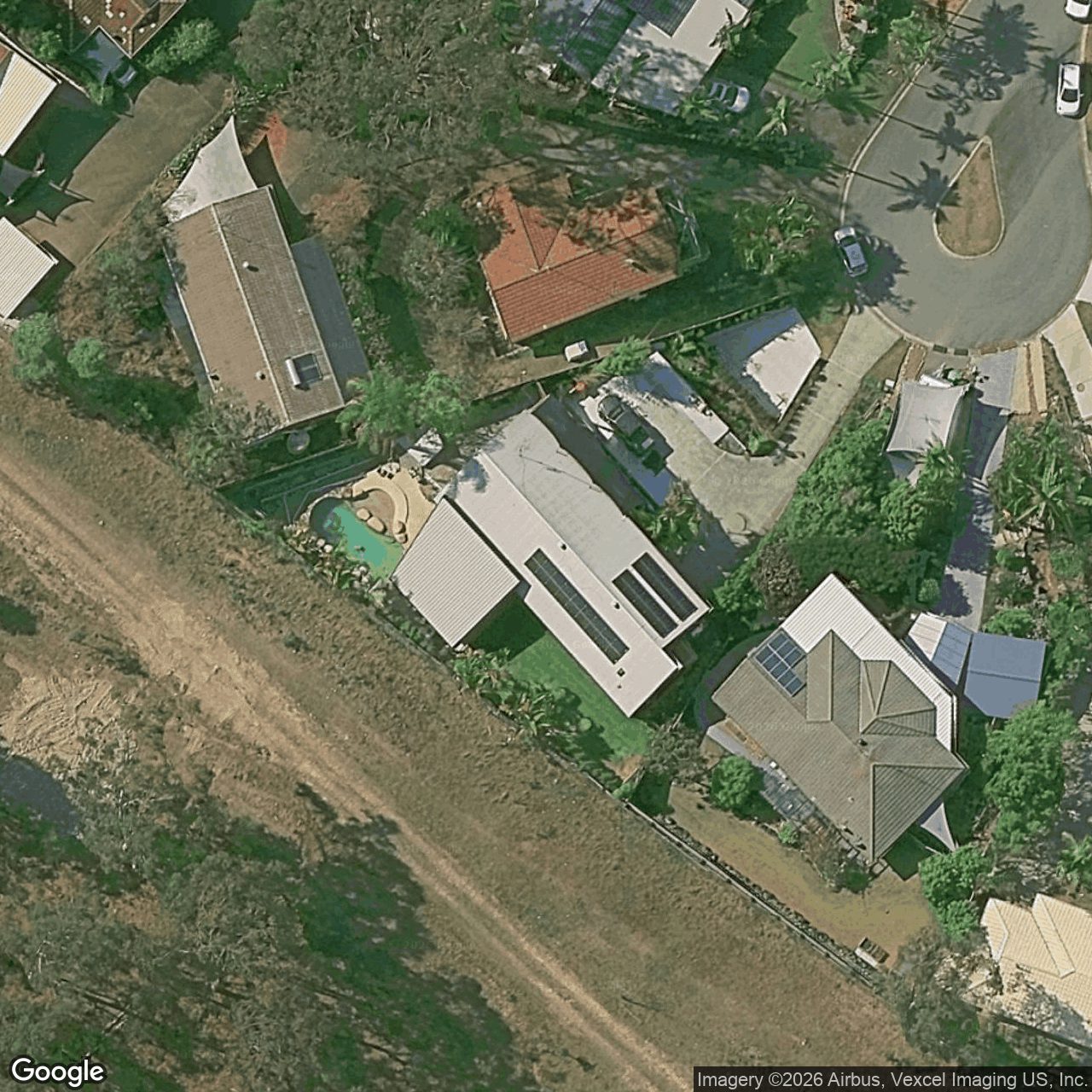 Aerial view of 7 Rob Roy Court, Highland Park QLD 4211
