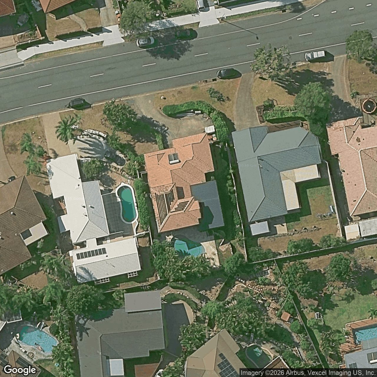 Aerial view of 28 Kincaid Drive, Highland Park QLD 4211