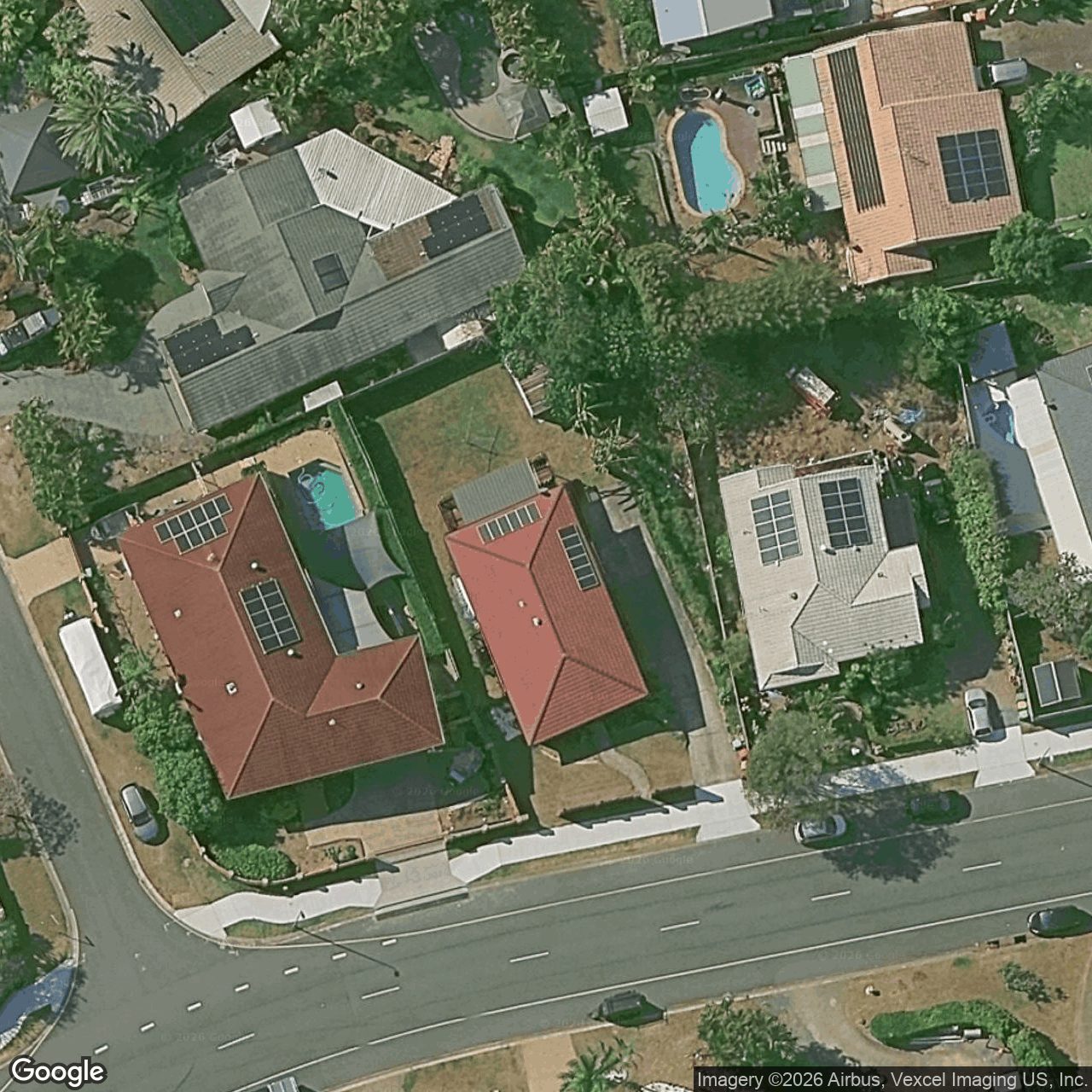 Aerial view of 31 Kincaid Drive, Highland Park QLD 4211