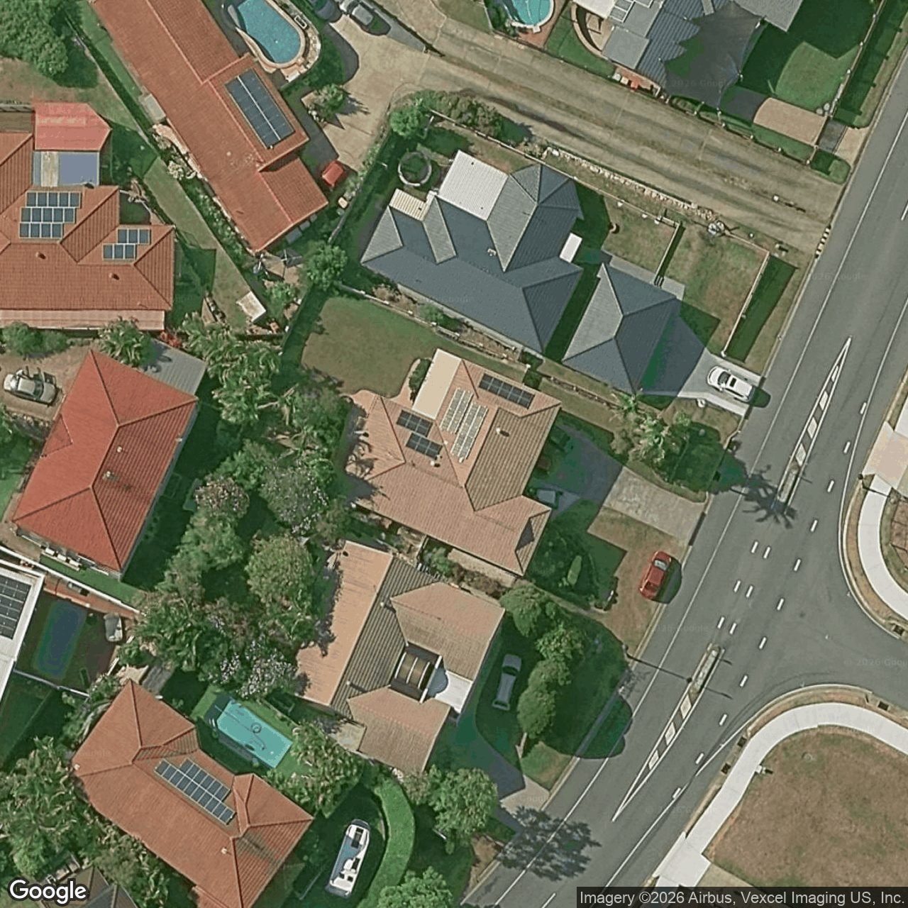 Aerial view of 63 Kincaid Drive, Highland Park QLD 4211