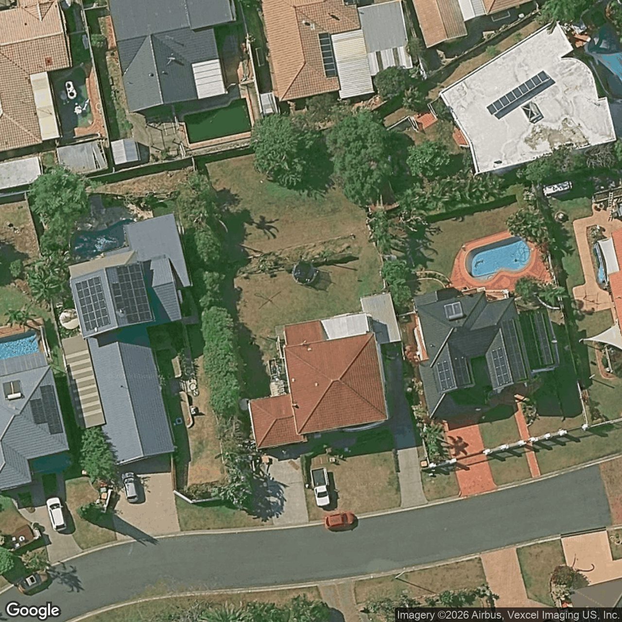 Aerial view of 5 Macrobert Street, Highland Park QLD 4211