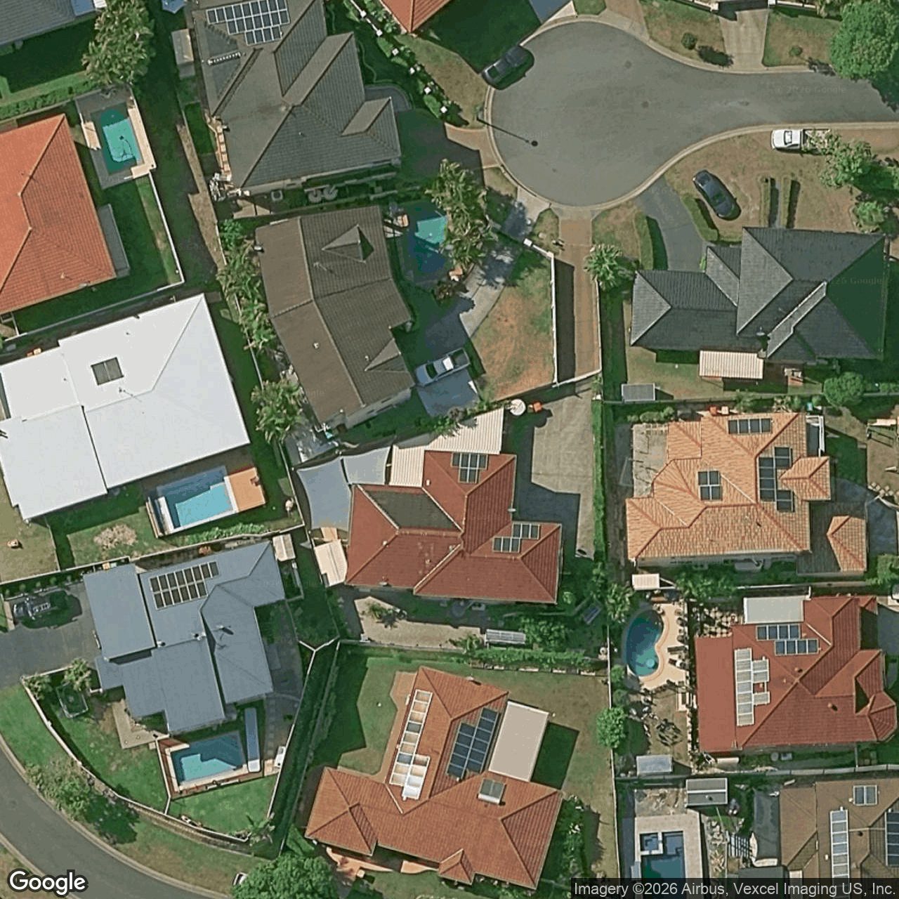 Aerial view of 10 Mercure Place, Highland Park QLD 4211