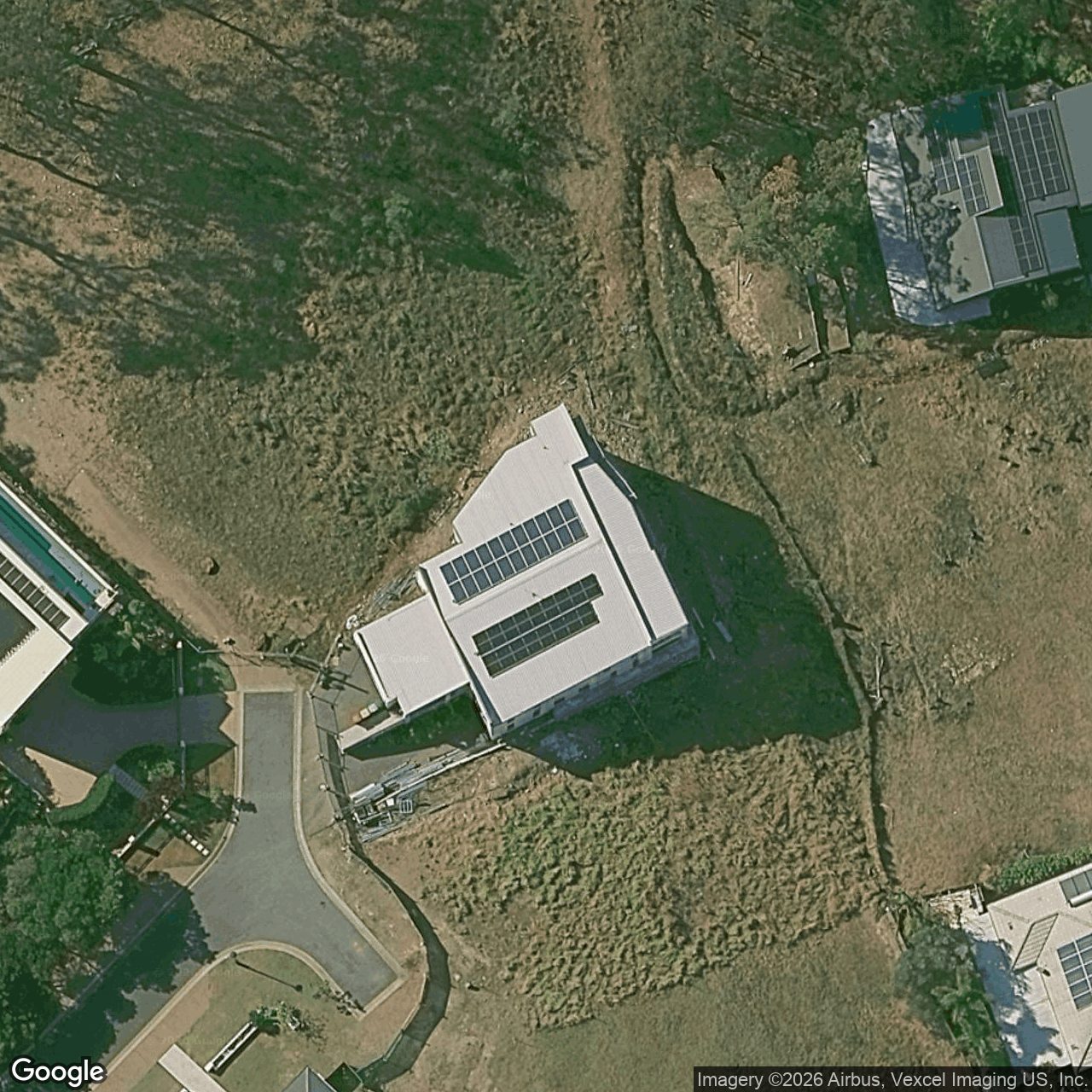 Aerial view of 21 Chevron Rise, Highland Park QLD 4211