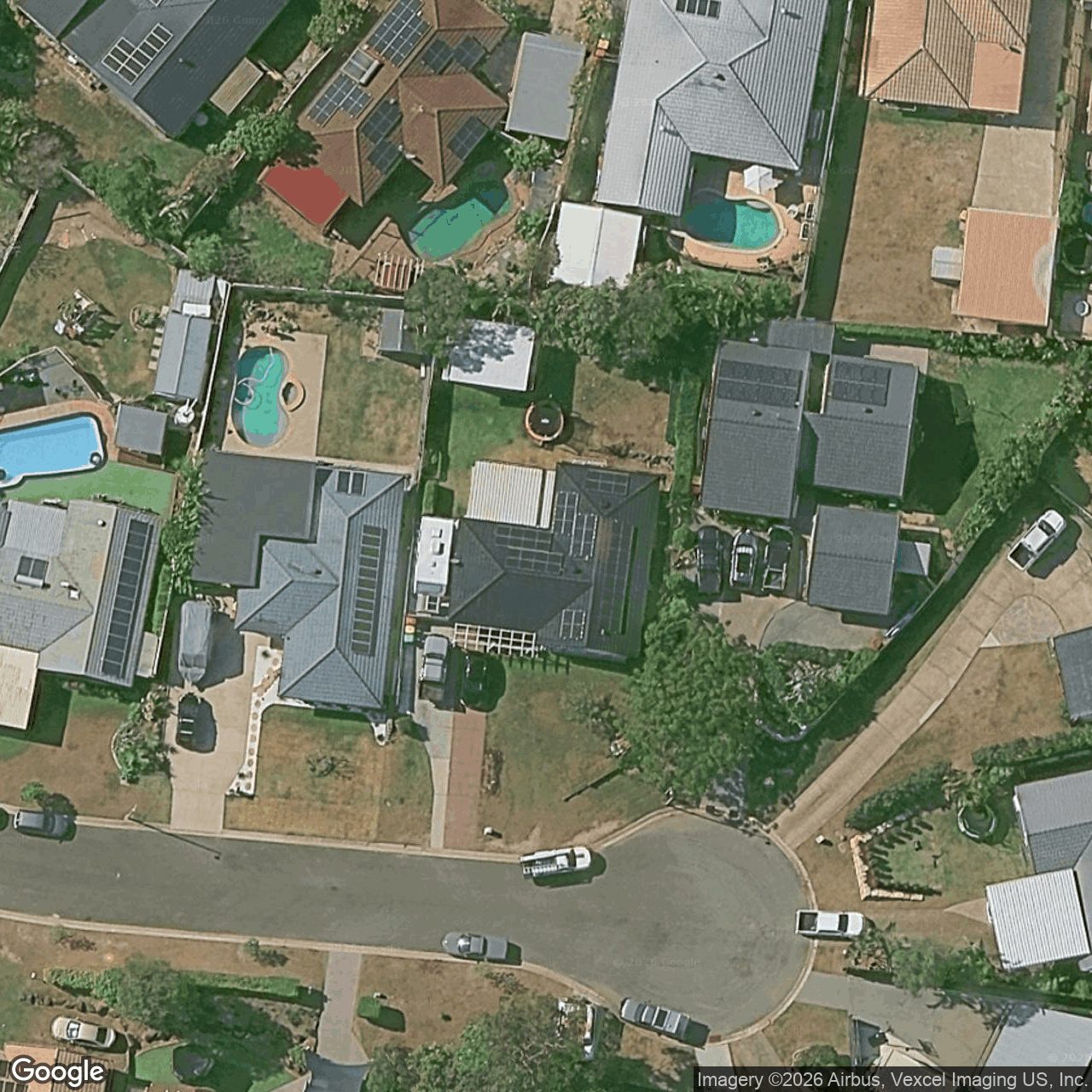 Aerial view of 10 Issell Place, Highland Park QLD 4211