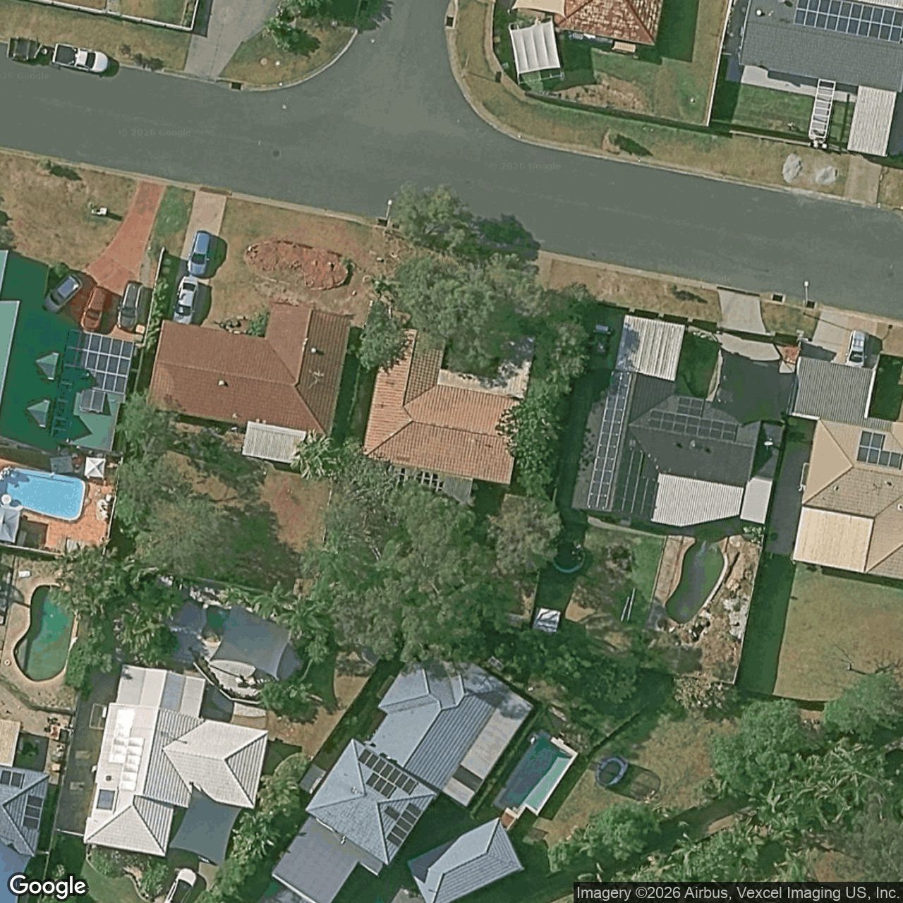 Aerial view of 9 Kenneth Drive, Highland Park QLD 4211