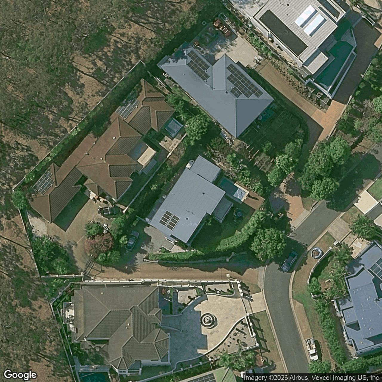Aerial view of 18 Chevron Rise, Highland Park QLD 4211