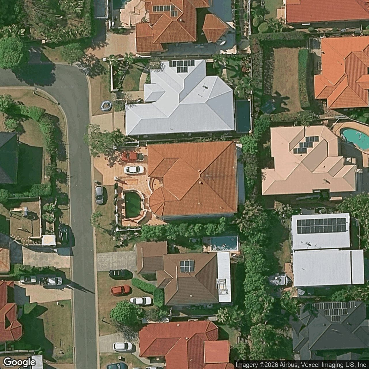 Aerial view of 7 Mercure Place, Highland Park QLD 4211