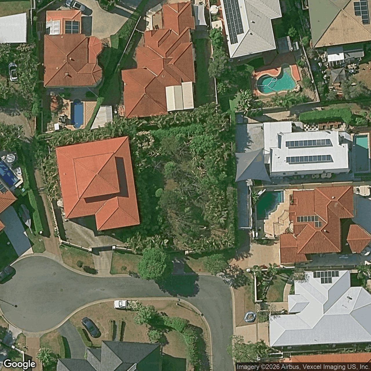 Aerial view of 15 Mercure Place, Highland Park QLD 4211