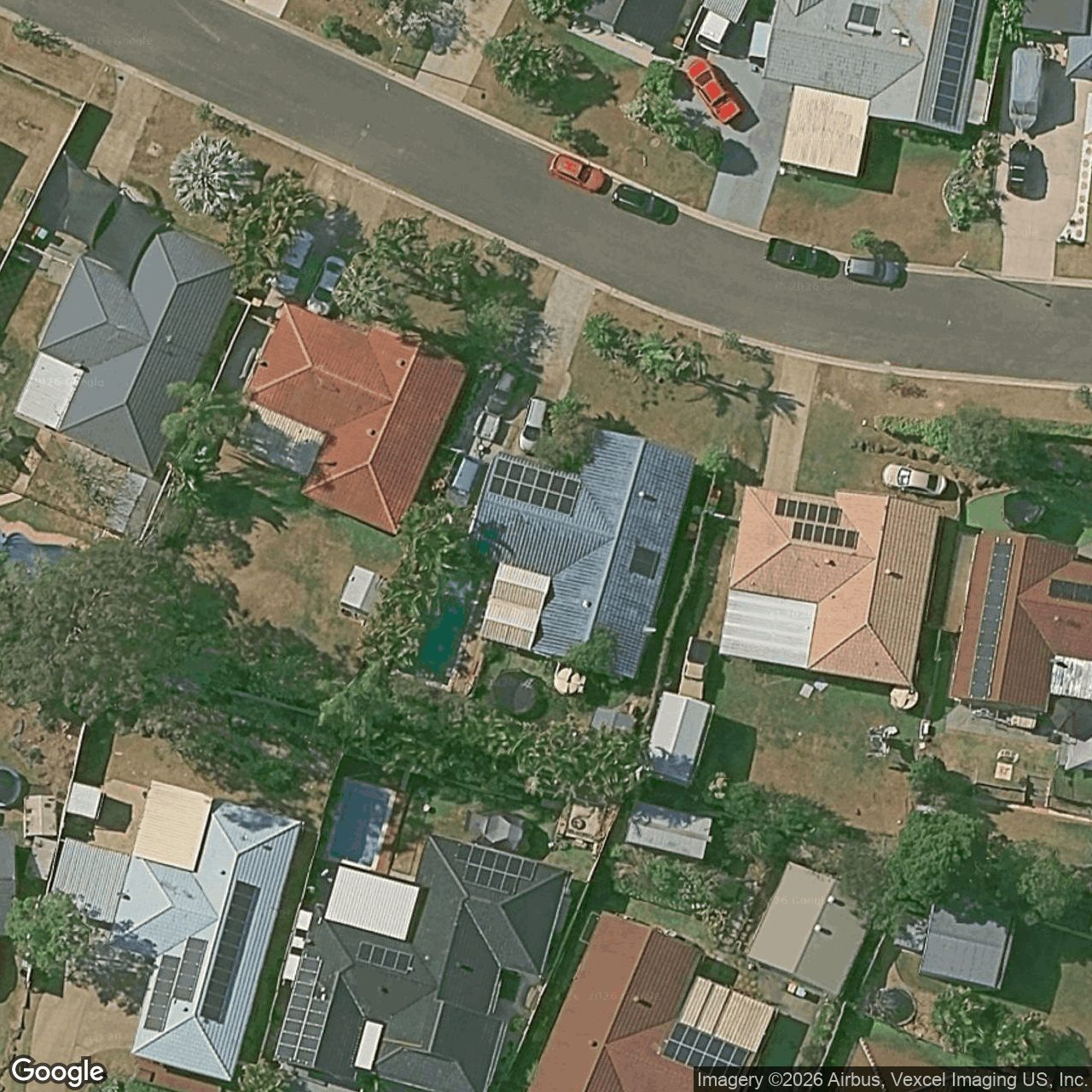 Aerial view of 7 Issell Place, Highland Park QLD 4211
