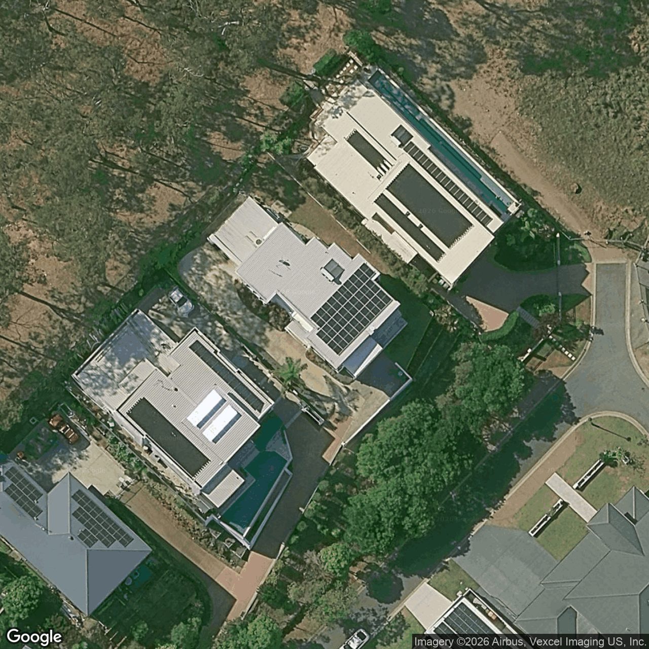 Aerial view of 24 Chevron Rise, Highland Park QLD 4211
