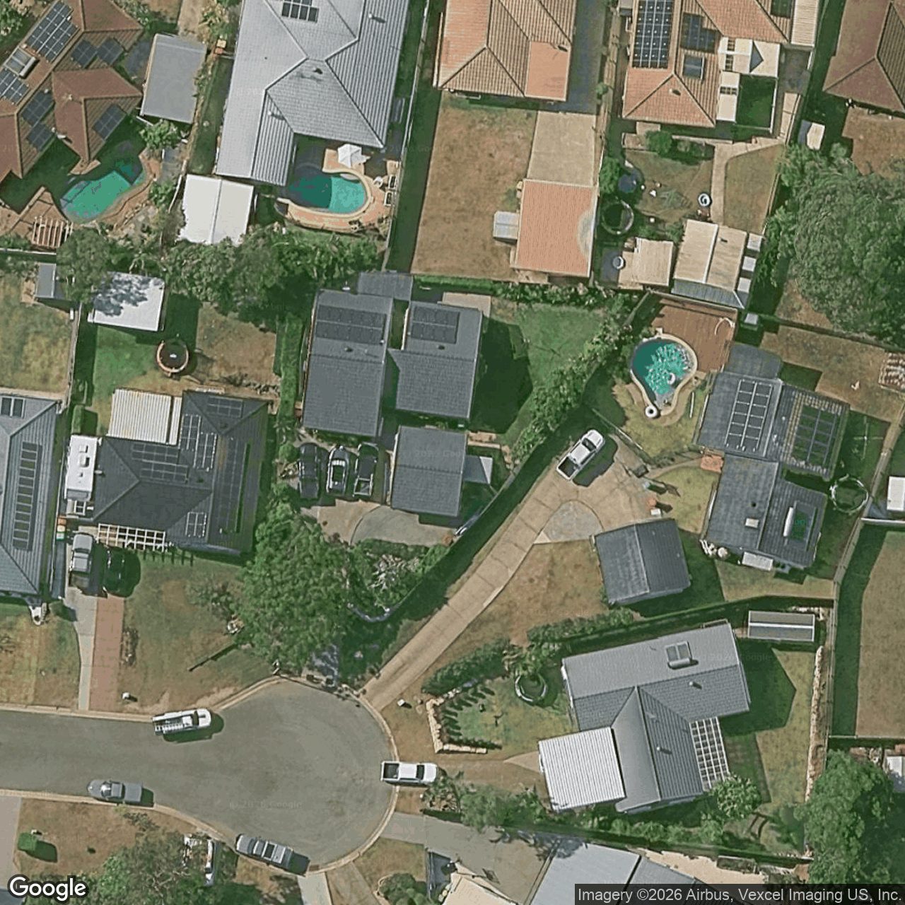 Aerial view of 12 Issell Place, Highland Park QLD 4211