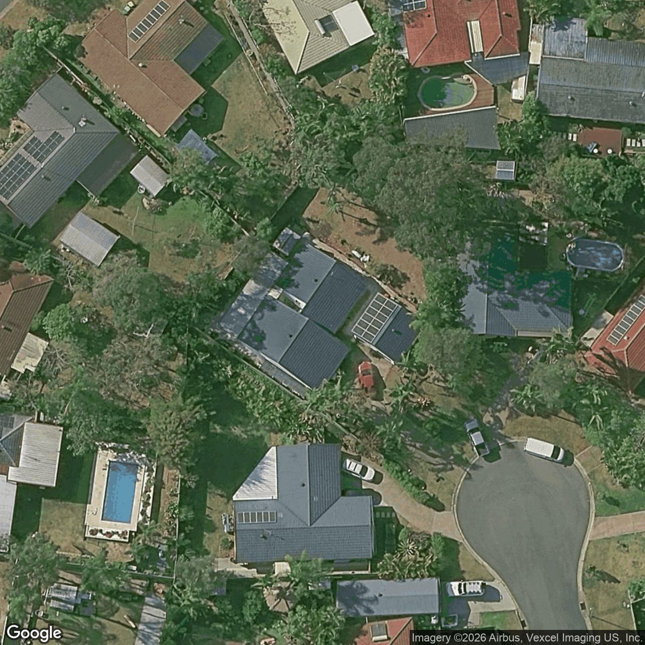 Aerial view of 6 Survey Court, Highland Park QLD 4211