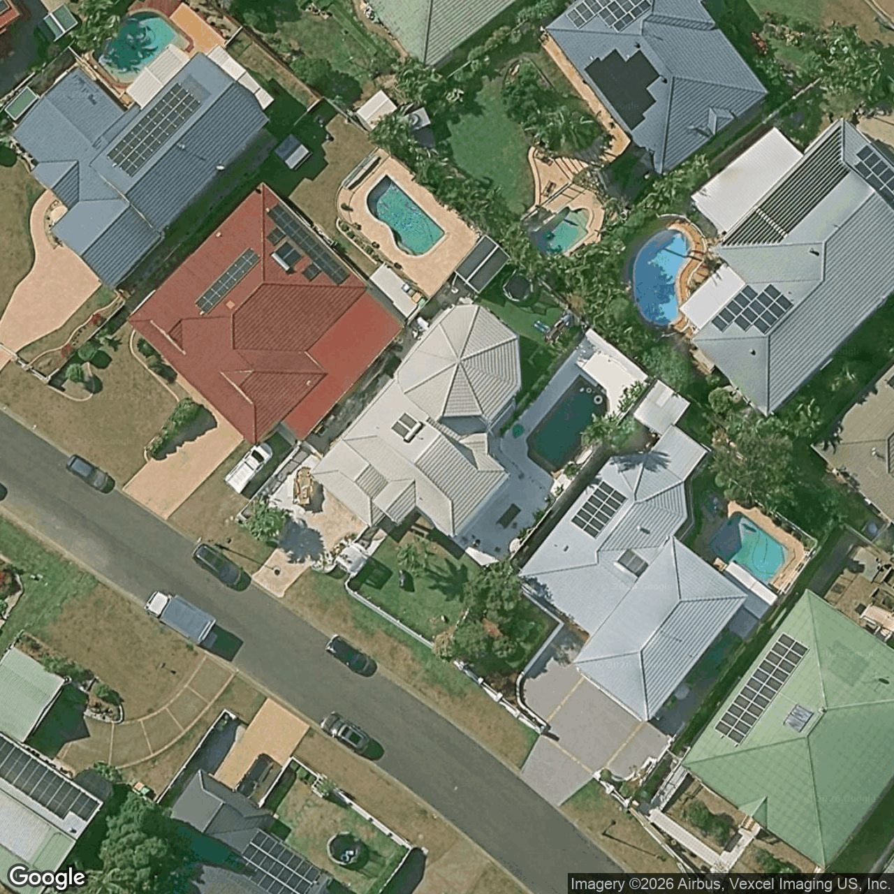 Aerial view of 10 Trafalgar Street, Highland Park QLD 4211