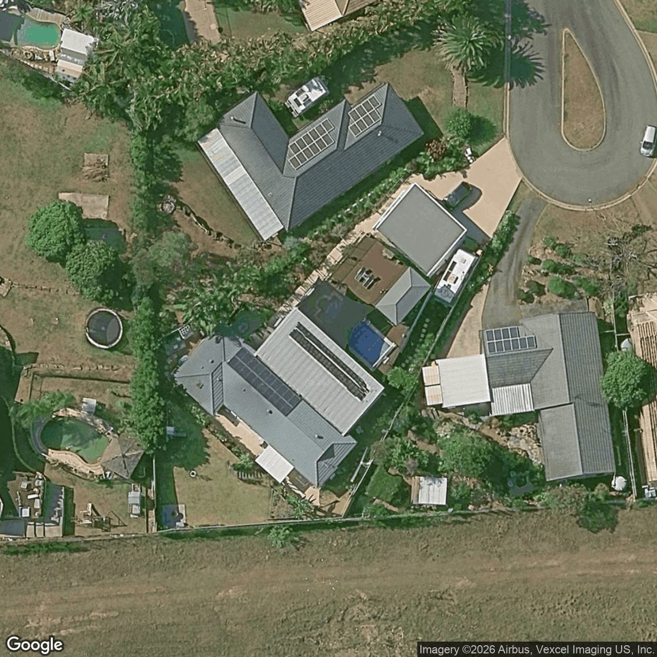 Aerial view of 7 Forfar Court, Highland Park QLD 4211