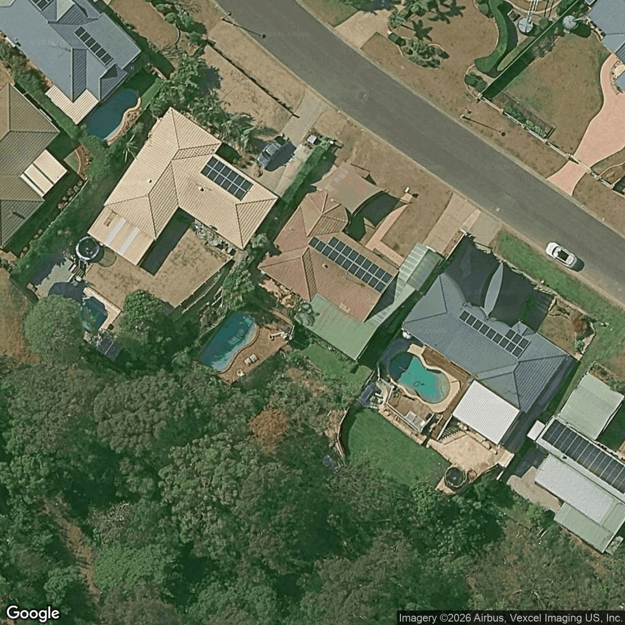 Aerial view of 5 Trafalgar Street, Highland Park QLD 4211