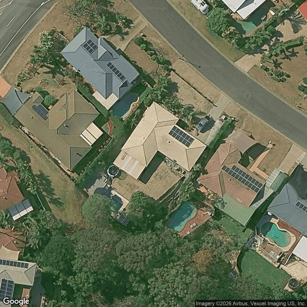 Aerial view of 3 Trafalgar Street, Highland Park QLD 4211