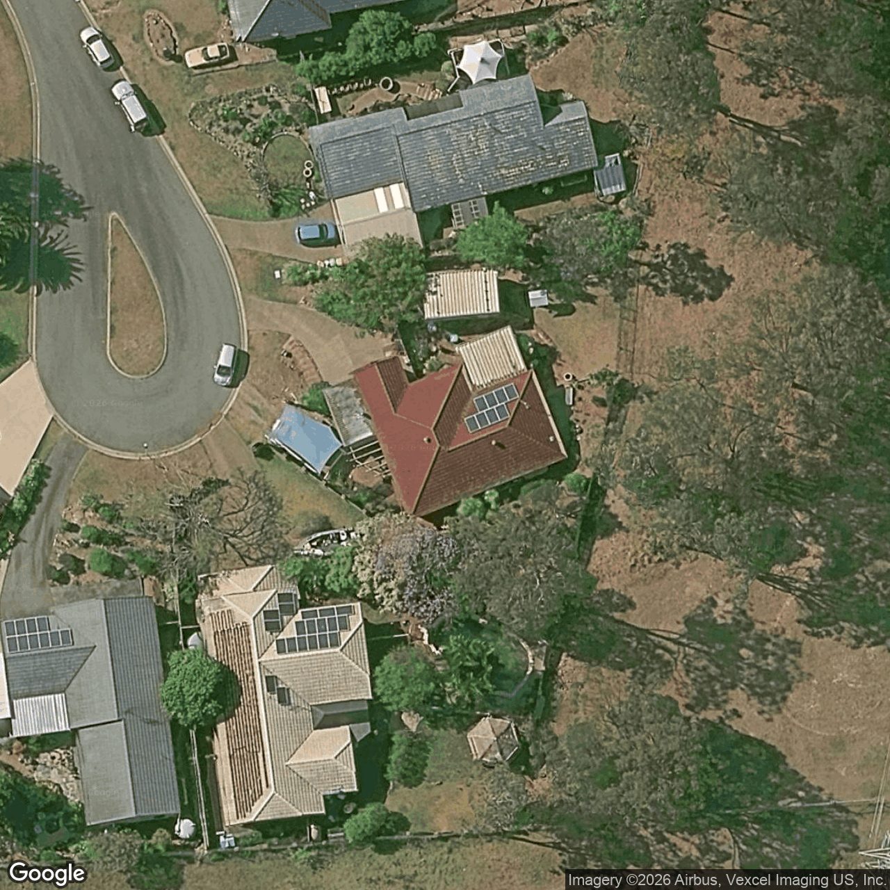 Aerial view of 8 Forfar Court, Highland Park QLD 4211