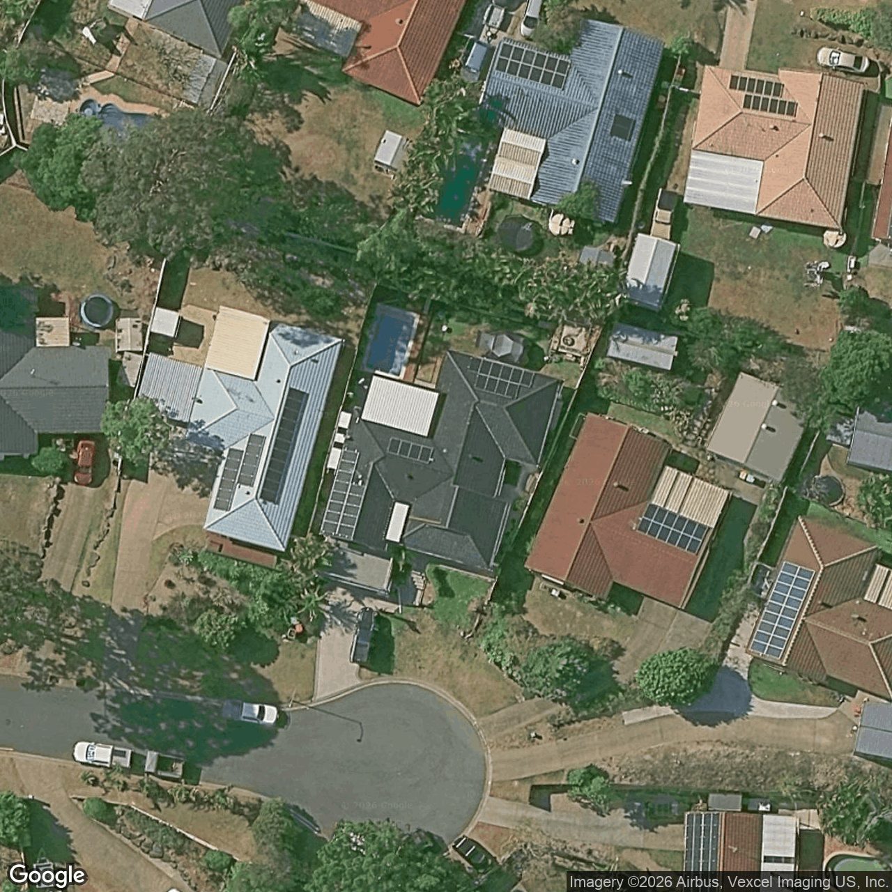 Aerial view of 24 Marlene Court, Highland Park QLD 4211