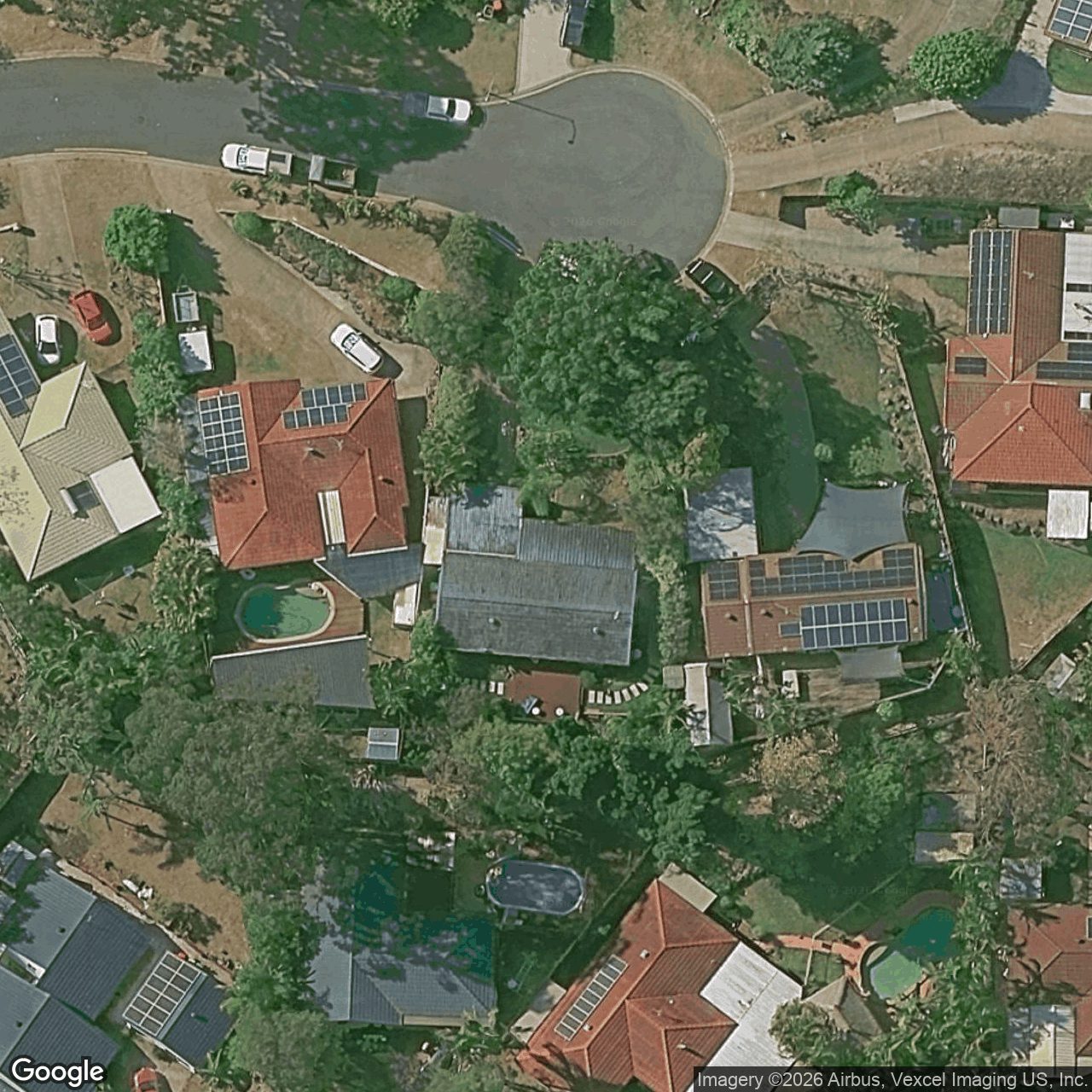 Aerial view of 15 Marlene Court, Highland Park QLD 4211