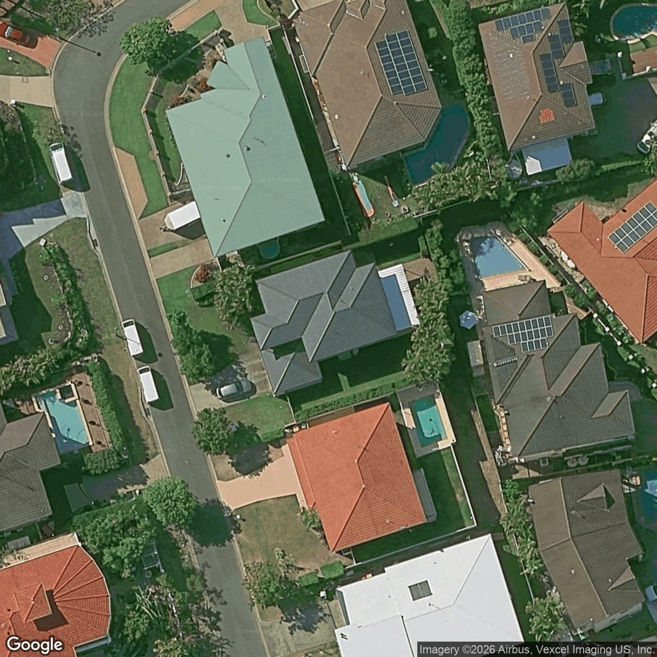 Aerial view of 19 Ballah Crescent, Highland Park QLD 4211