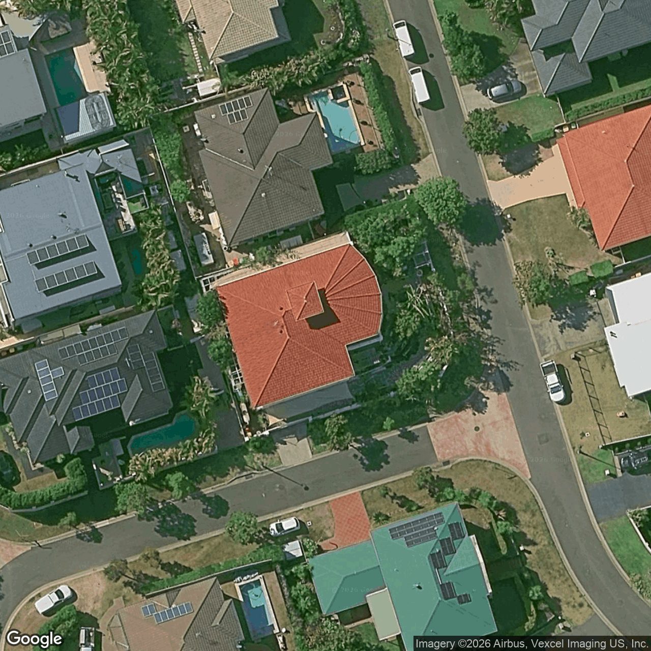 Aerial view of 18 Ballah Crescent, Highland Park QLD 4211