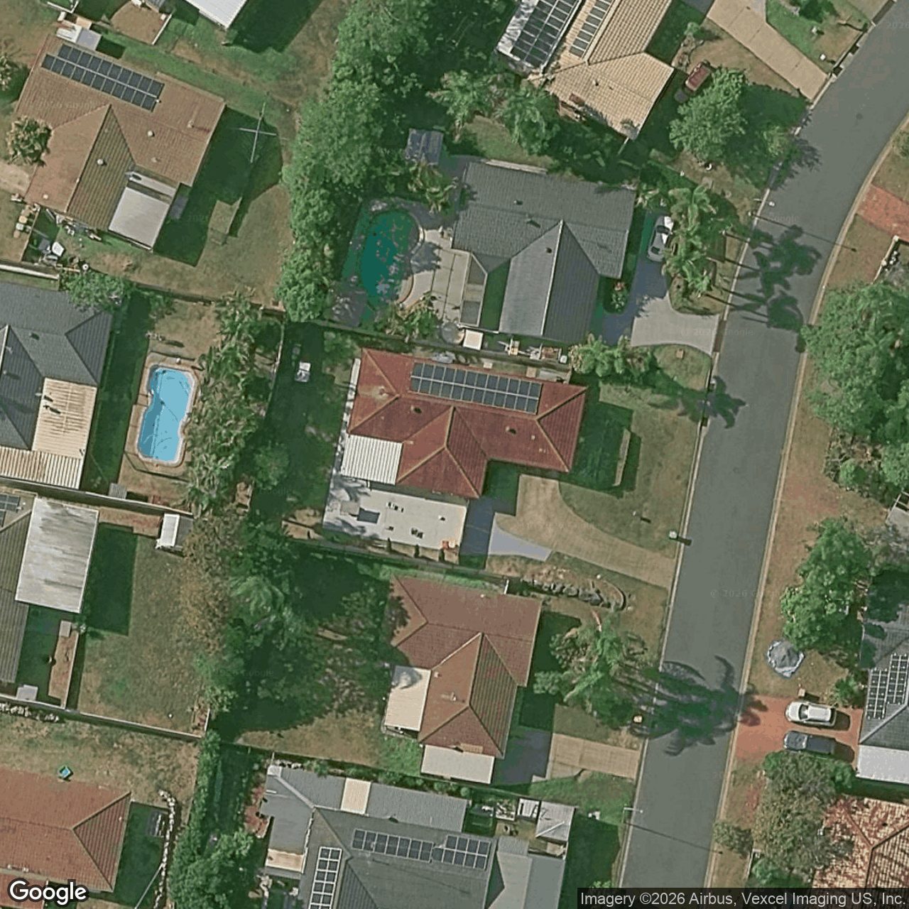Aerial view of 6 Marlene Court, Highland Park QLD 4211