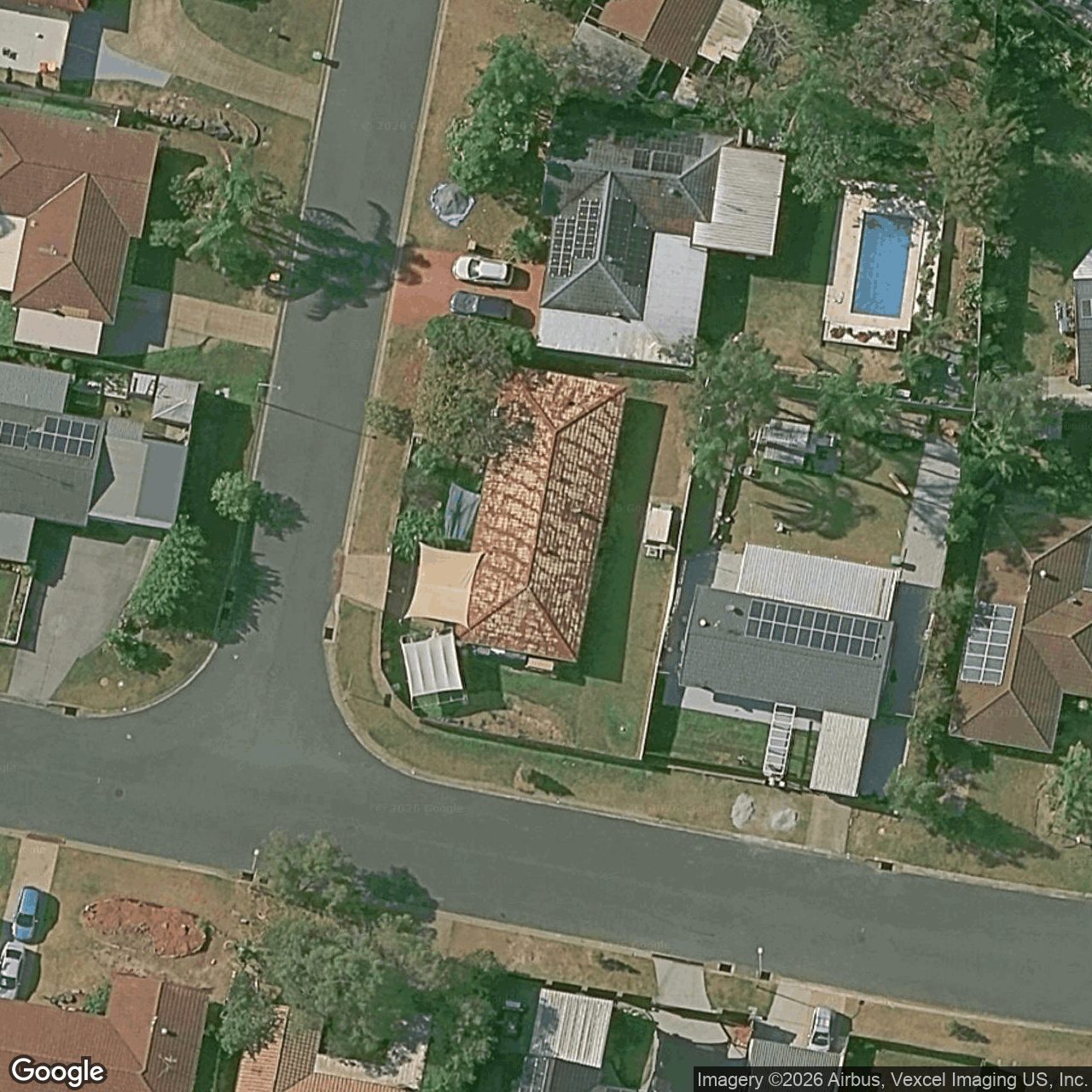 Aerial view of 1 Marlene Court, Highland Park QLD 4211