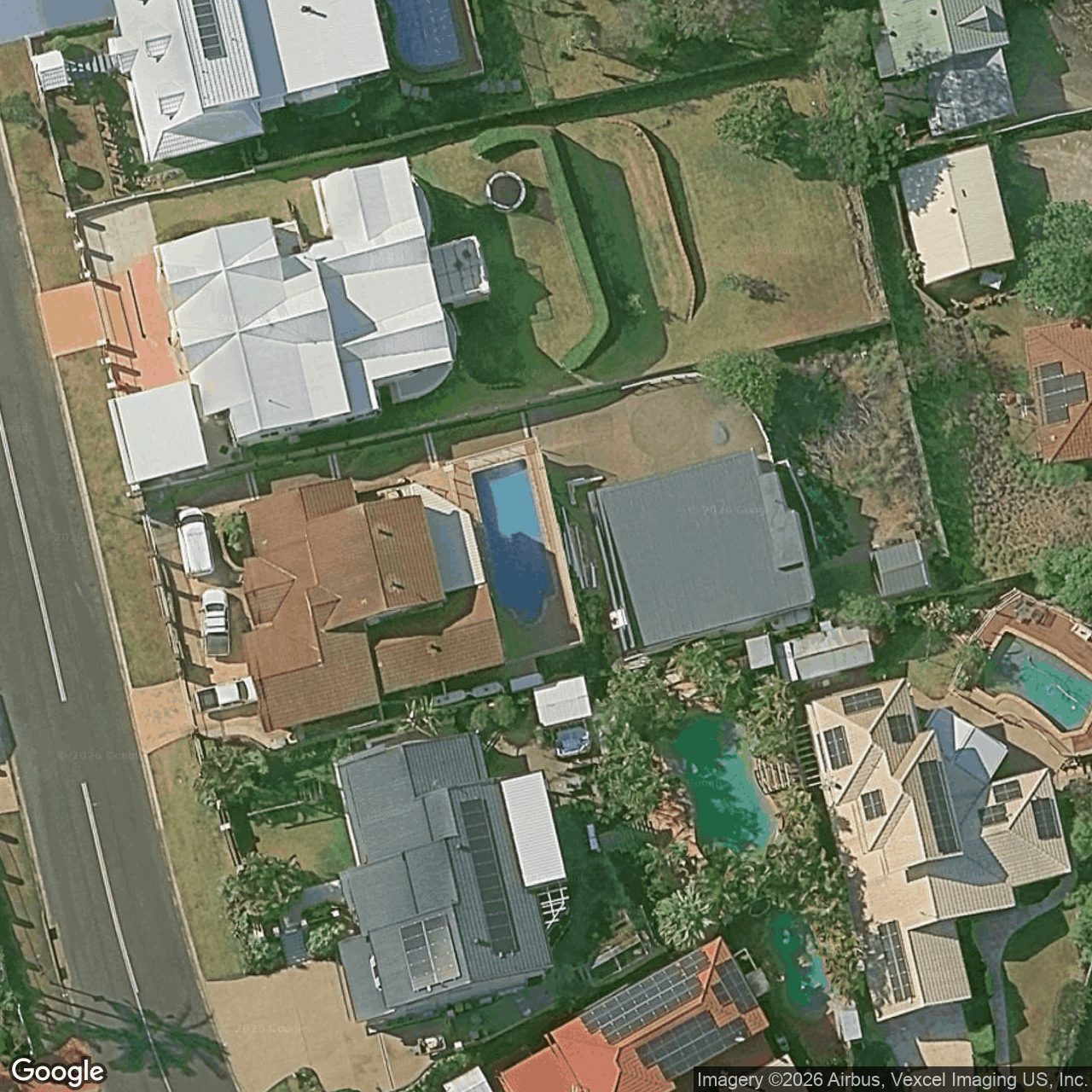 Aerial view of 14 Renfrew Drive, Highland Park QLD 4211