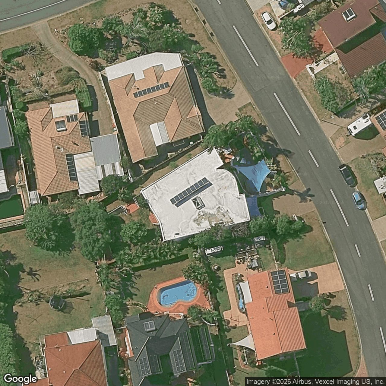 Aerial view of 3 Renfrew Drive, Highland Park QLD 4211