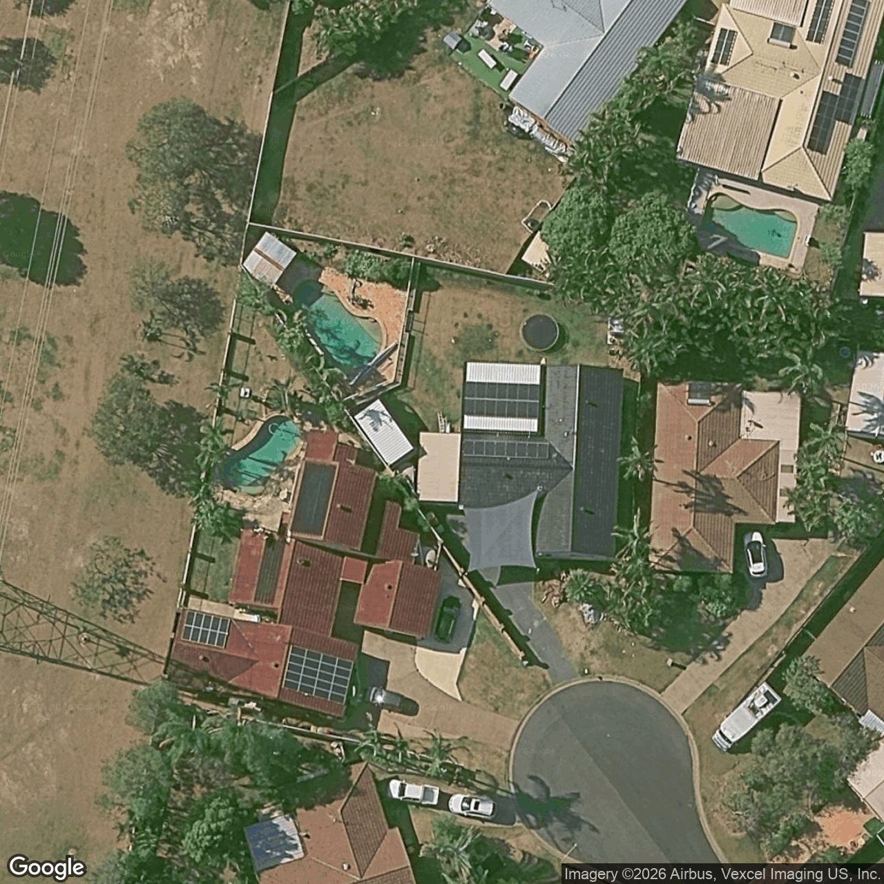 Aerial view of 7 Marimar Place, Highland Park QLD 4211