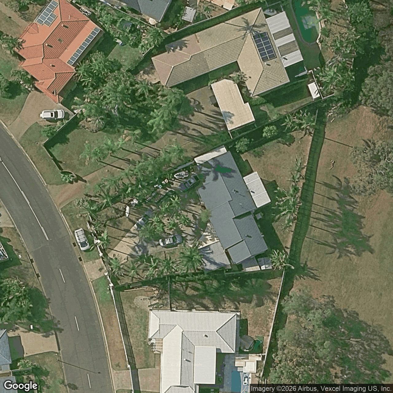 Aerial view of 24 Renfrew Drive, Highland Park QLD 4211
