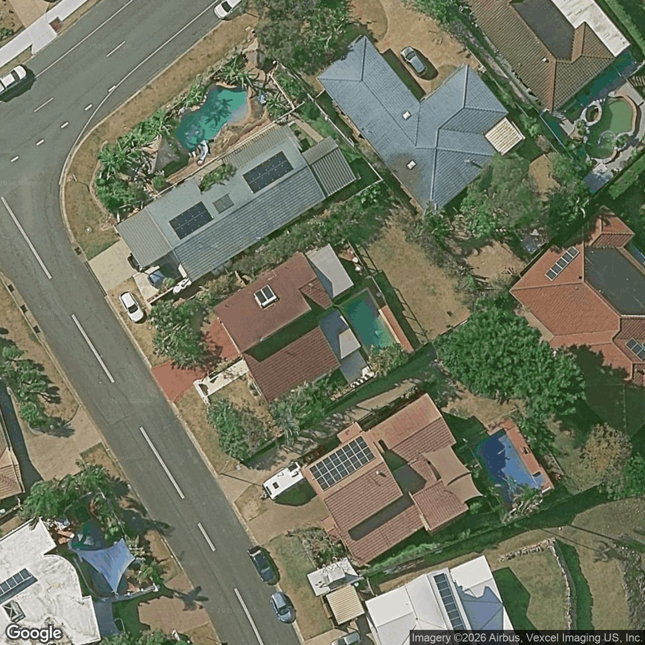 Aerial view of 4 Renfrew Drive, Highland Park QLD 4211