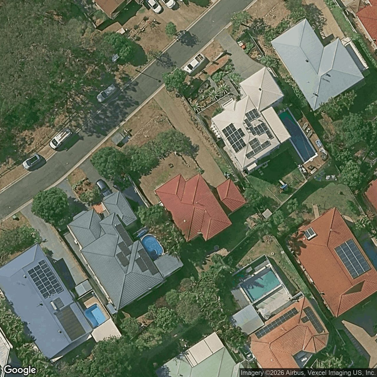 Aerial view of 18 Tara Vista Boulevard, Highland Park QLD 4211