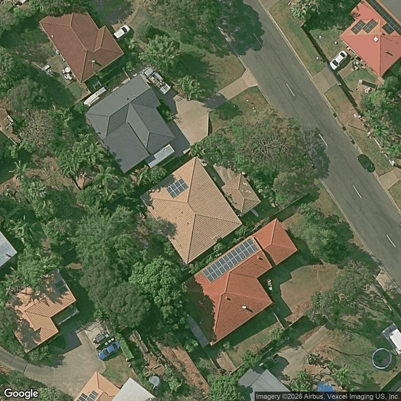 Aerial view of 66 Renfrew Drive, Highland Park QLD 4211