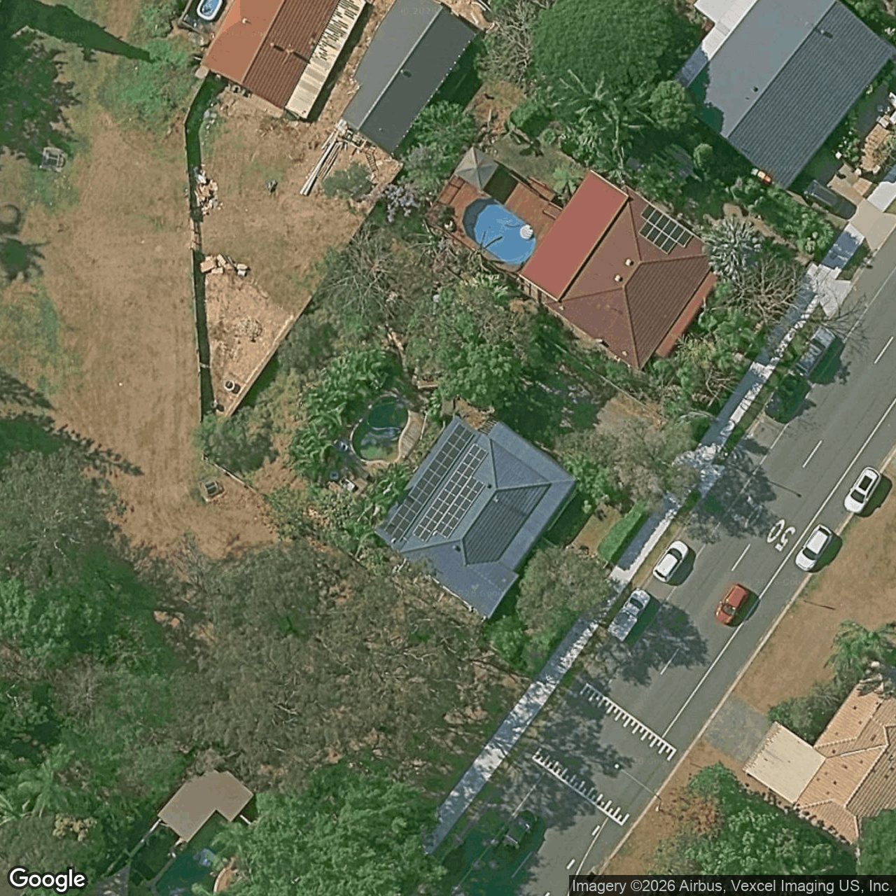 Aerial view of 43 Kincaid Drive, Highland Park QLD 4211