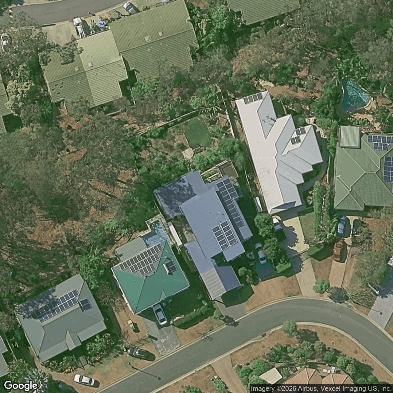 Aerial view of 13 Tara Vista Boulevard, Highland Park QLD 4211