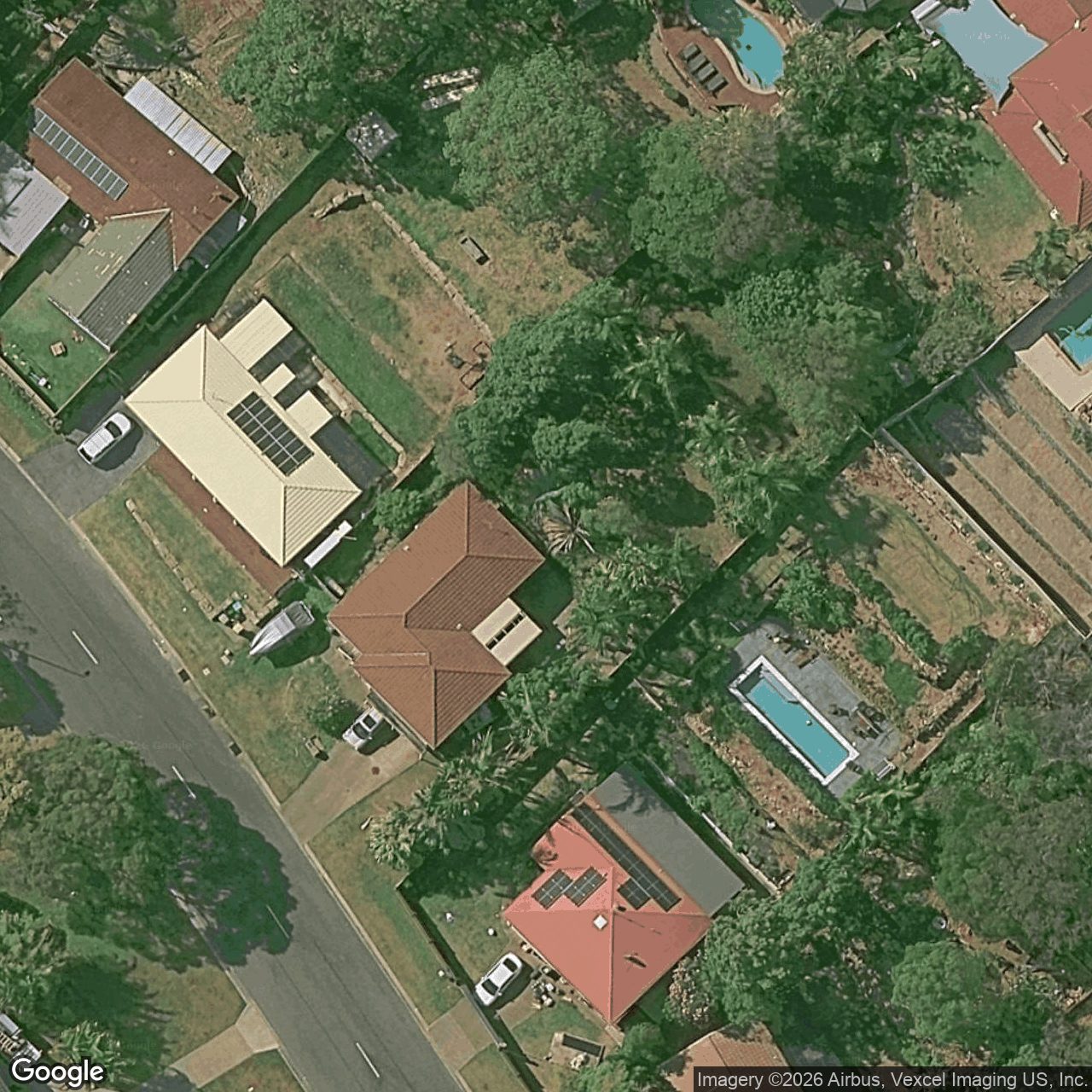 Aerial view of 59 Renfrew Drive, Highland Park QLD 4211