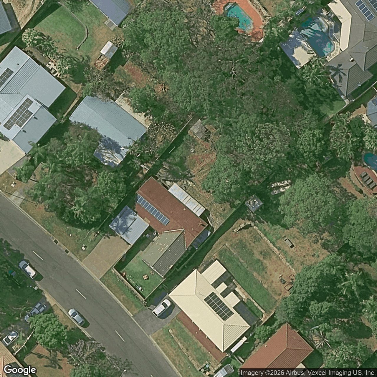 Aerial view of 63 Renfrew Drive, Highland Park QLD 4211