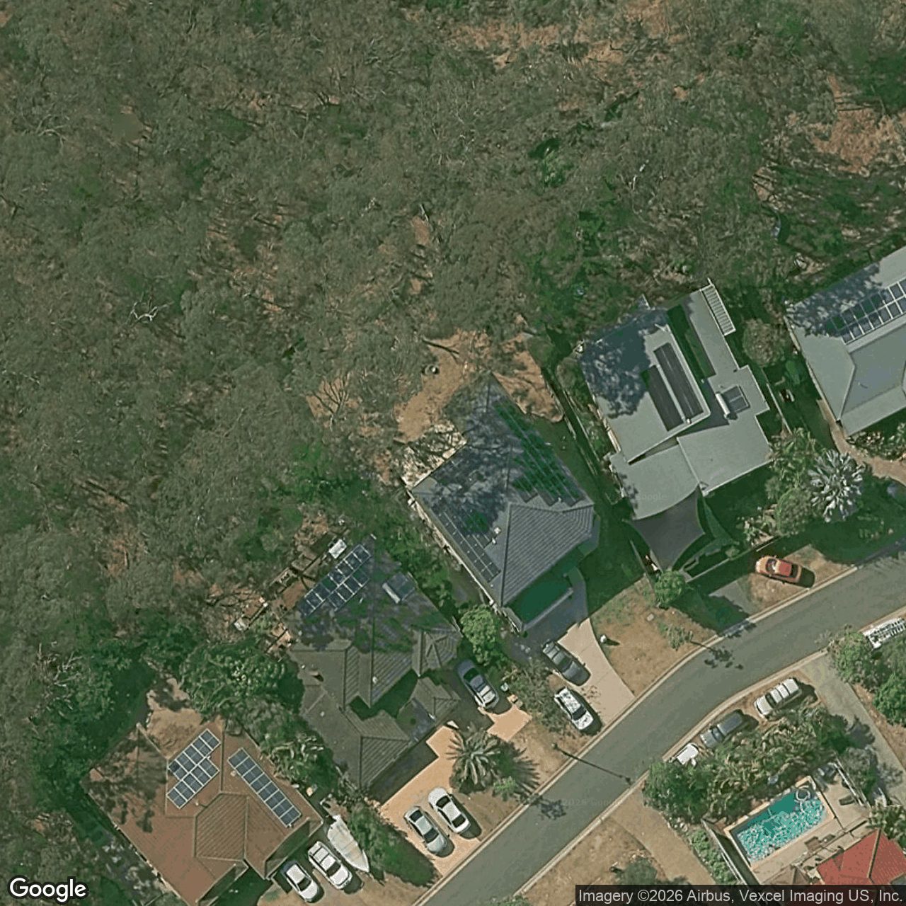 Aerial view of 21 Tara Vista Boulevard, Highland Park QLD 4211
