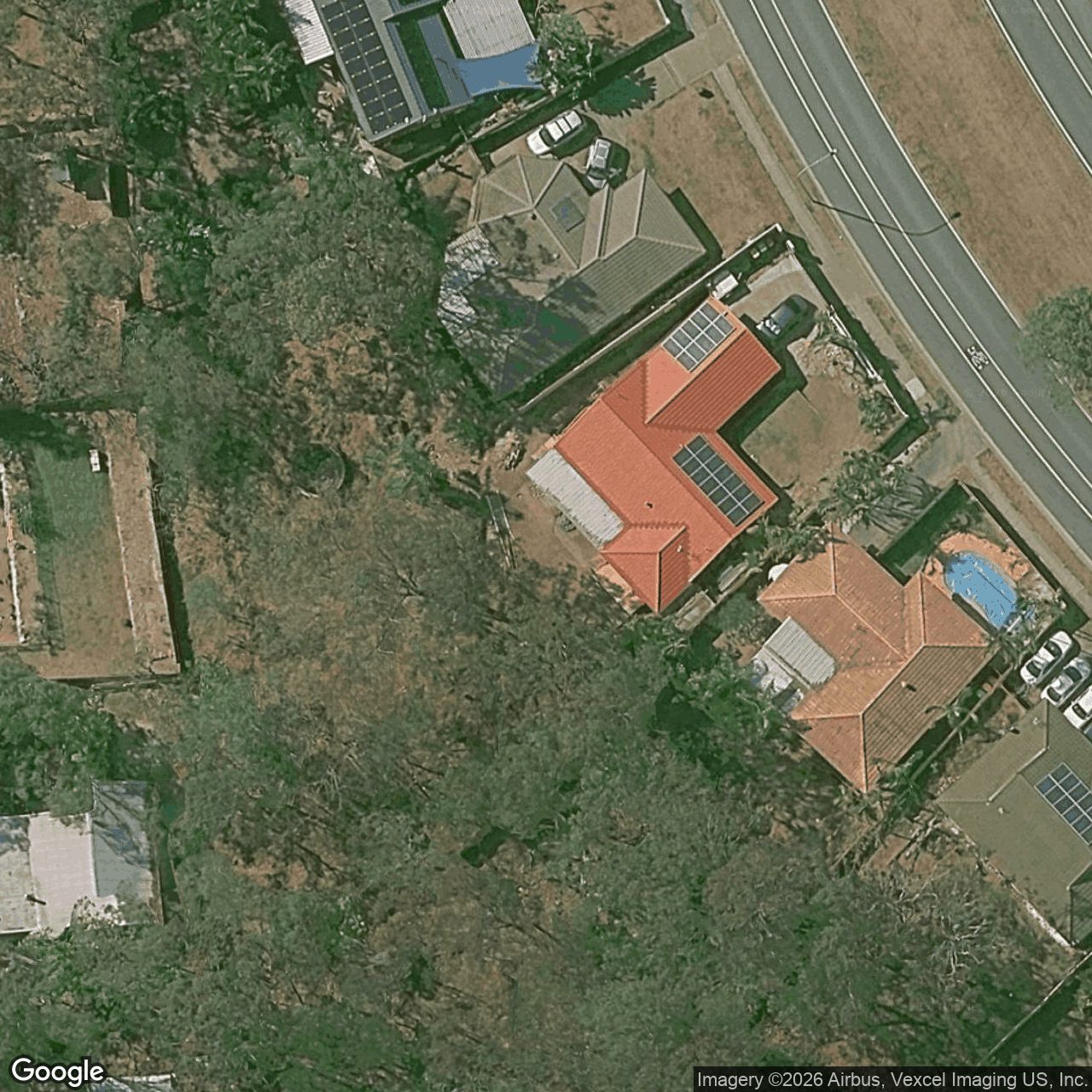 Aerial view of 178 Alexander Drive, Highland Park QLD 4211