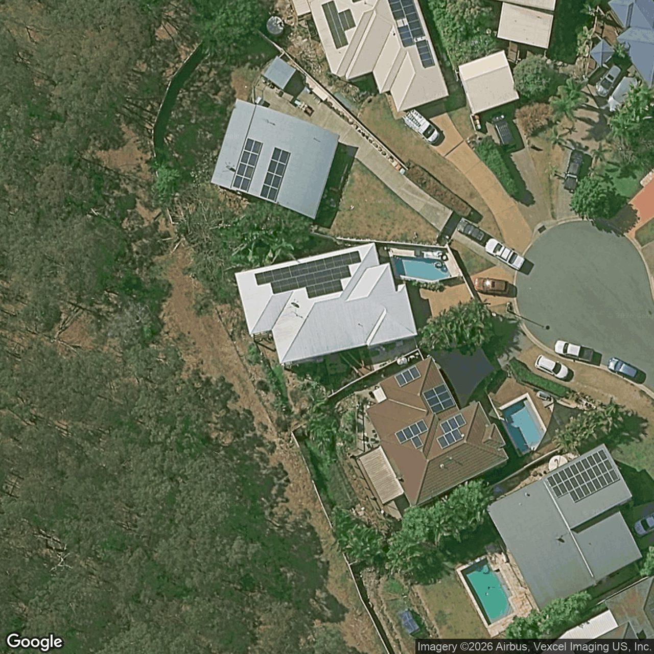 Aerial view of 52 Tara Vista Boulevard, Highland Park QLD 4211