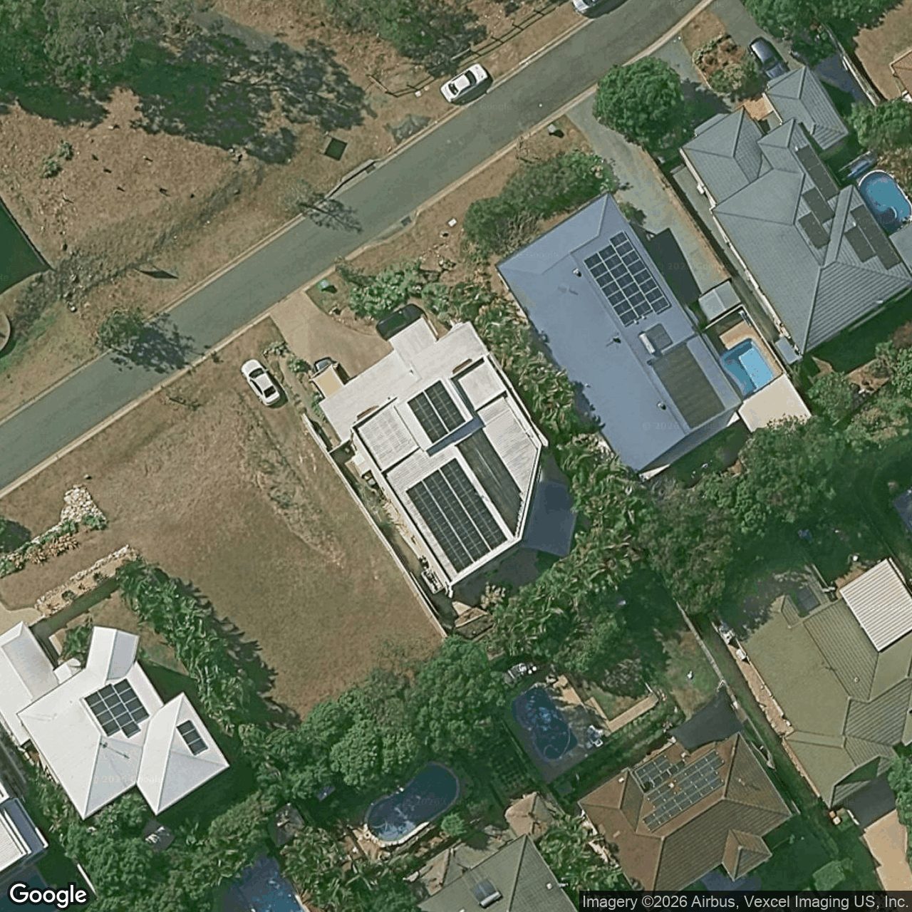 Aerial view of 24 Tara Vista Boulevard, Highland Park QLD 4211