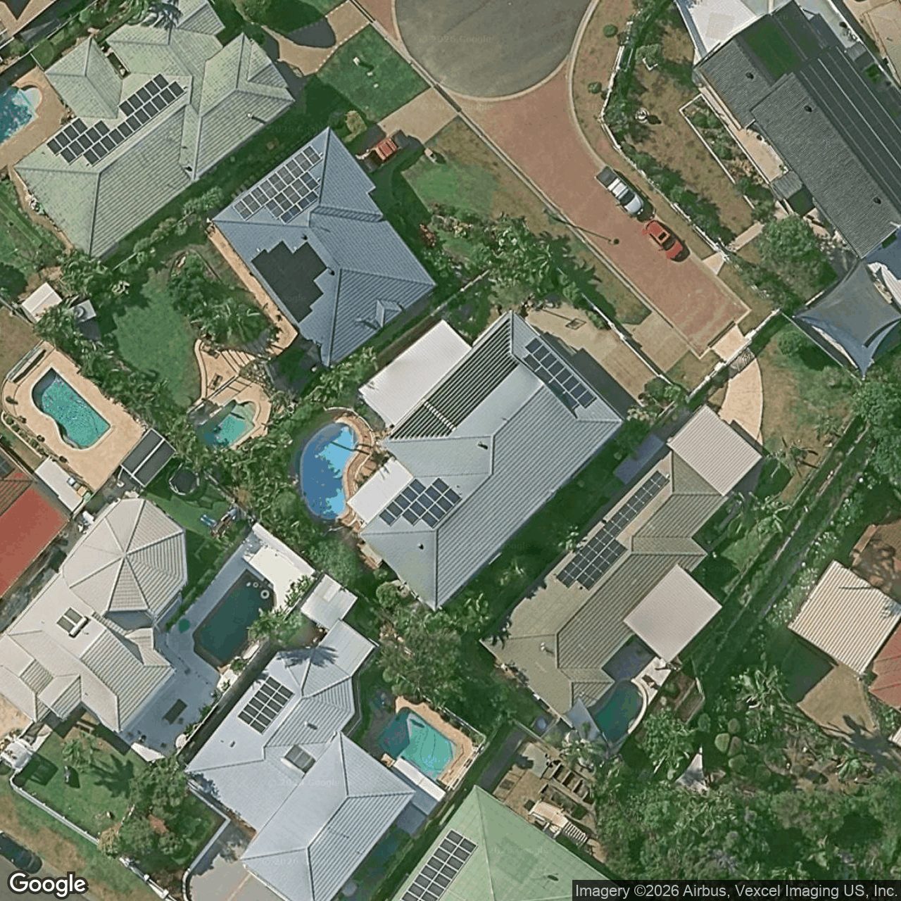 Aerial view of 14 Parklane Place, Highland Park QLD 4211